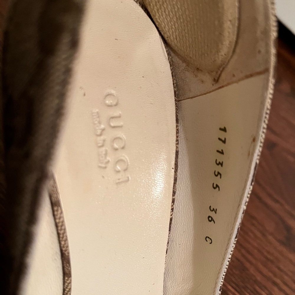 Gucci GG canvas shoes - Picture 5 of 5